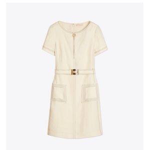 Tory burch linen shift dress